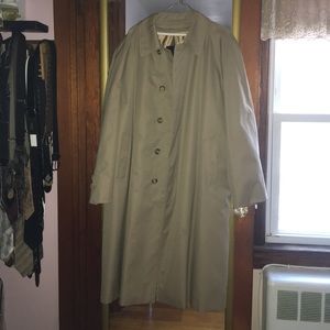 Men's Authentic Burberry Trench Coat